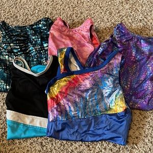 Children’s Gymnastics/Dance Leotards (Sold as a lot)